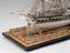 Rigged model in bone of 40 frigate "Aeolus" of about 1800