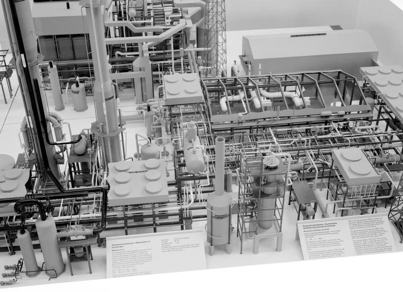 Model of ICI Billingham 'Ammonia Four' Ammonia synthesis plant