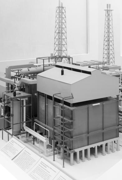 Model of ICI Billingham 'Ammonia Four' Ammonia synthesis plant