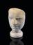 Plaster phrenological head of unidentified male, 19th century.