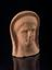 Votive head, male, terracotta, probably Roman, Etruscan(?)