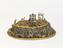 Model of a mine in silver and copper gilt, c