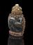 Snuff bottle, marble with inlaid ormolu mounts, Nepalese