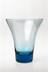 Pale blue glass vase by James Powell and Sons (Whitefriars) Limited (vase)