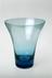 Pale blue glass vase by James Powell and Sons (Whitefriars) Limited (vase)