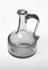 Mallet shaped glass decanter