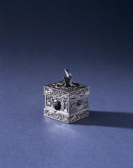 Scarificator with 13 lancets (cased), European, 1601-1700