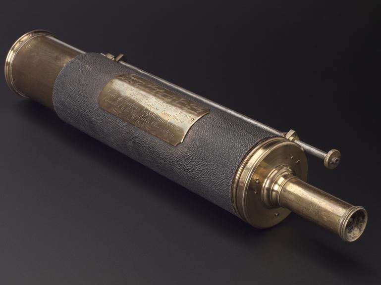 The first Gregorian reflecting telescope which was made by John Hadley in 1726