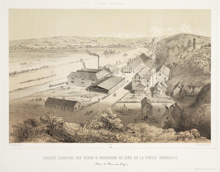 "Societe anonyme des mines & fondeives de zinc de la vielle montagne"