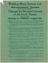 Five handbills. Worthing Motor Services Ltd. Timetables 1909