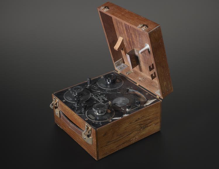Electrical resistance thermometer used to measure the effects