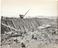 Aswan Dam under construction: North side of Dam looking West