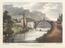 Coloured Lithograph: Ironbridge near Coalbrookdale after S. Ireland (print)