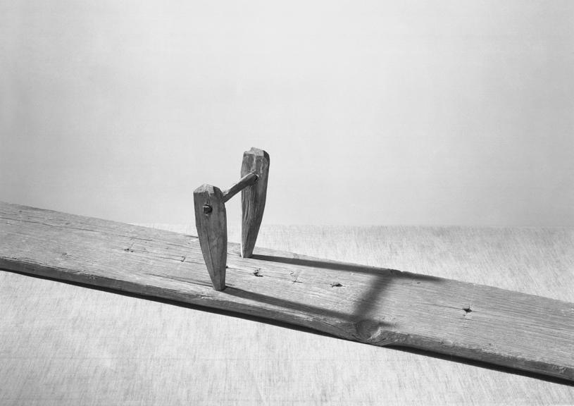 Ancient Egyptian Altitude Sundial, or Shadow Clock, in pine (wood)