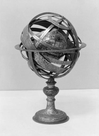 Germanic Sphere German armillary sphere, 1542 | Science Museum Group Collection