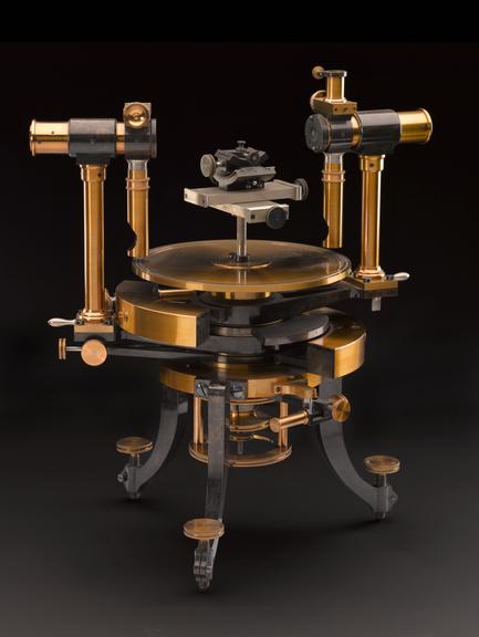 Large goniometer and spectrometer by R. Fuess (unsigned)