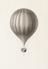 Aquatint: Balloon and gondola, probably Green's balloon