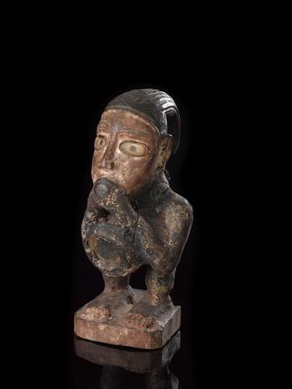 Wooden fetish figure