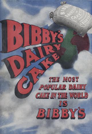 Bibby's Calendar 1908. Booklet with chromolithographs including product advertisements for the "Cakette"