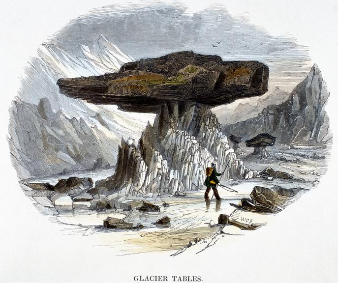 Plate 22: 'Glacier Tables' / in the Book