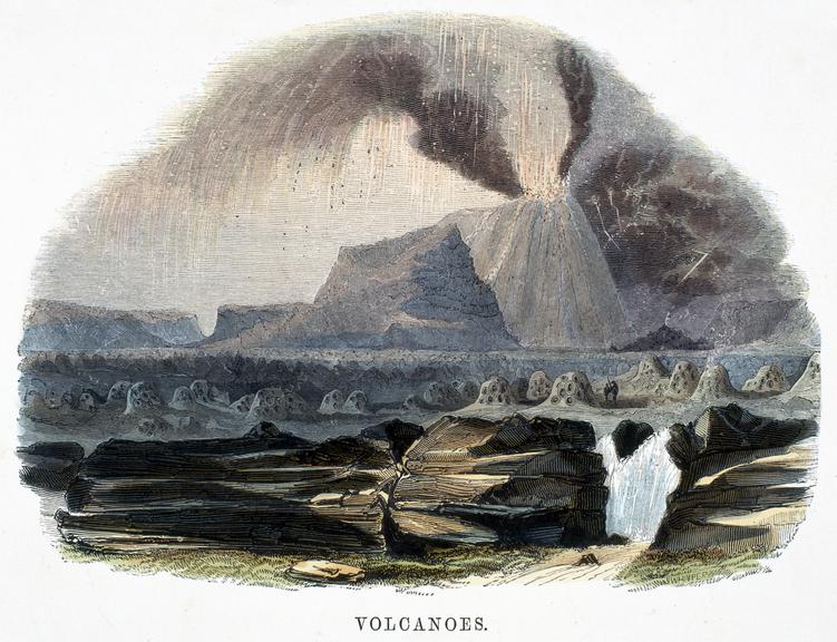 Plate 30: 'Volcanoes' / in the Book