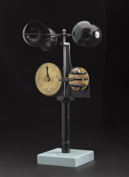 Sir Francis Galton type hand anemometer, 1882-1894