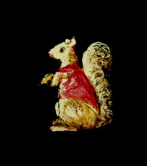 Magic lantern slide from 'The Heart of Stone'