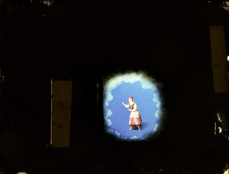 Magic lantern slide of 'The Heart of Stone'