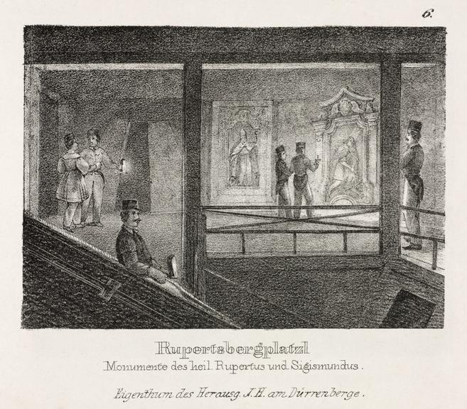 Lithographs: Booklet of 8 scenes and cover