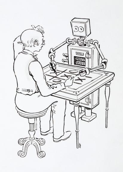 Cartoon, Arcade Game, by Marc Foden 1991