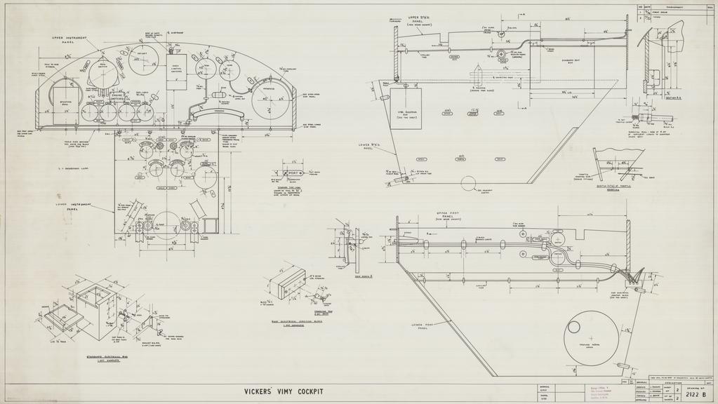 Vickers' Vimy Cockpit