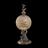 Metal celestial globe chalice