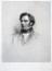 Stipple portrait of Robert Stephenson. Engraved by F