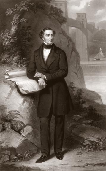 Portrait of Robert Stephenson (print; portrait)