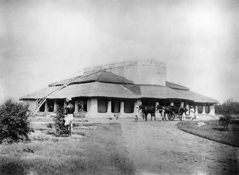 Planting and manufacturing of indigo: Planter's Bungalow