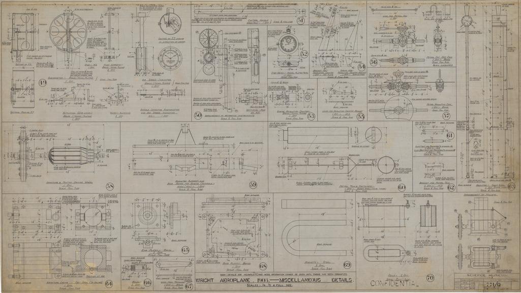 Wright Aeroplane 1903 - Miscellaneous Details