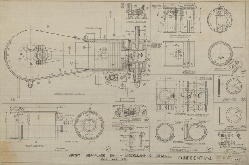 Wright Aeroplane 1903 - Miscellaneous Details