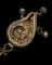 Pear-shaped pomander with long chain