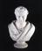 "Parian Ware" bust, 15" high, of Robert Stephenson