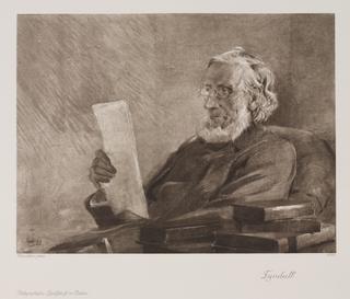 Photogravure Portrait of John Tyndall