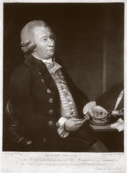 print, mezzotint, portrait of John Arnold (1736?-1799)