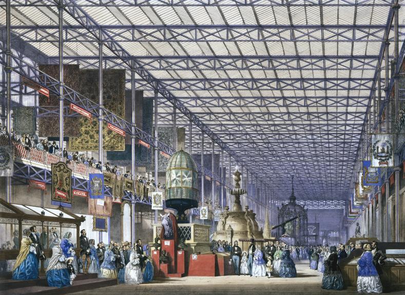 'The British Nave' at the Great Exhibition of 1851