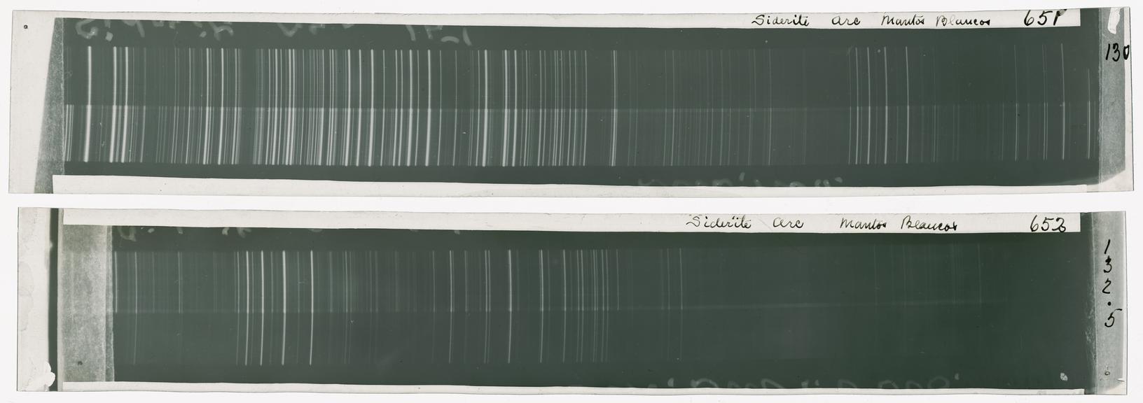 Collection of spectra (radioactive material)