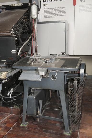 Ludlow line type-casting machine