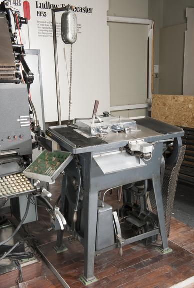 Ludlow line type-casting machine