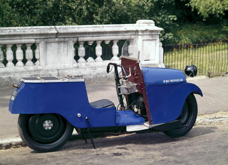 Avro monocar motorcycle