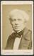 Carte de Visite photograph. Michael Faraday.