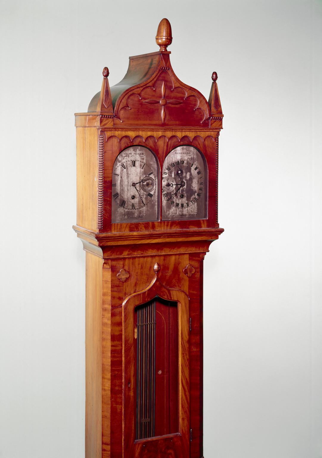 Sidereal and mean time clock | Science Museum Group Collection