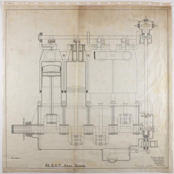 40 B H P Aero Engine