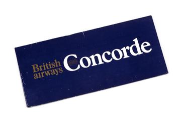 Concorde Ticket Holder